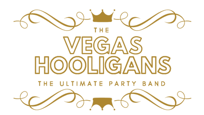 The Vegas Hooligans official gold band logo